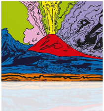 Quadro Moderno Vesuvius Andy Warhol Riproduzione Su Tela Stampa Vesuvio Canvas i