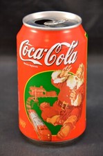COCA COLA LATTINA VINTAGE NATALE COLLEZIONE 1997 COCA COLA 33CL VUOTA