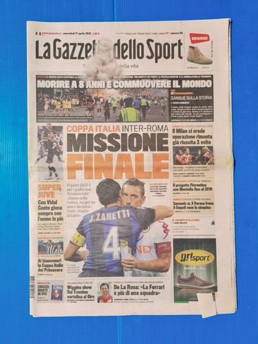 Gazzetta dello sport aprile - dello, 17