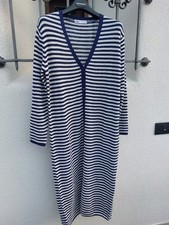 Cardigan a righe nuovo senza