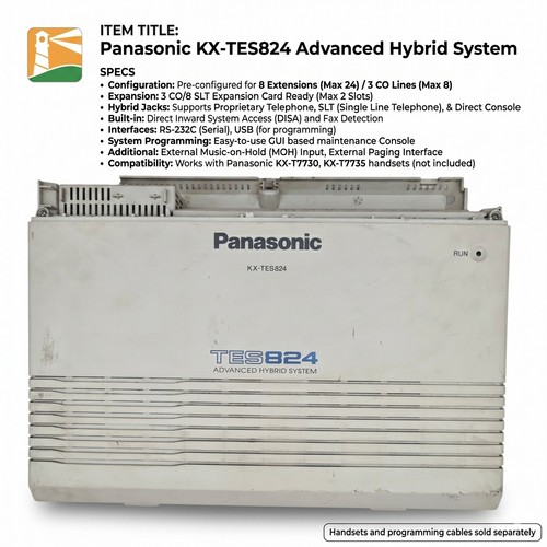 Panasonic tes894 scambio - panasonic, kx-tes894