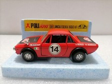 LANCIA FULVIA HF 1600 - Vintage scala 1:25, Politoys S8, Made in Italy 1975
