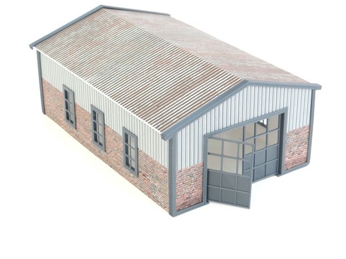 Hangar barn edificio garage - hangar-barn,
