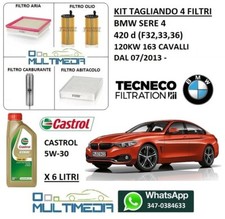 TAGLIANDO FILTRI + OLIO