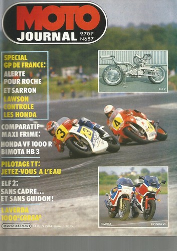 Moto journal 657 - moto, n°657