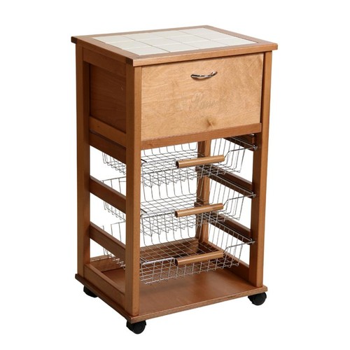 Carrello vesuvio portapane - carrello,