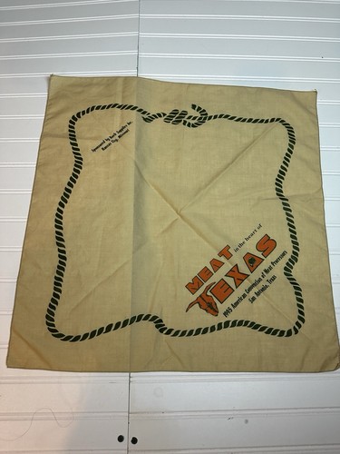 Bandana vintage texas meat - vintage,