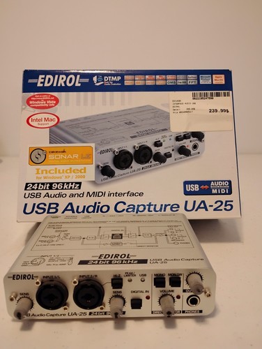 Edirol usb audio - edirol, capture
