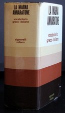 VOCABOLARIO GRECO-ITALIANO. LA MAGNA ANNARATONE. SIGNORELLI.