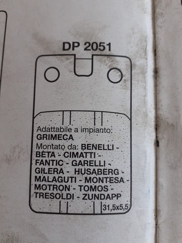 Pastiglie freno benelli devil - benelli,