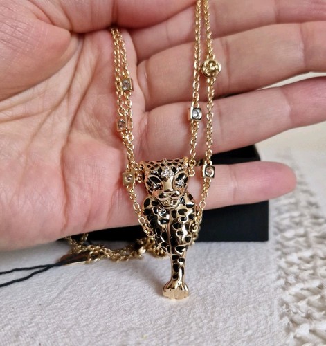 Collana pantera doppia - , catena
