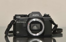 Mint Agfa Selectronic 2 Solo Corpo Vintage Anni 80 Testata Con Film Top