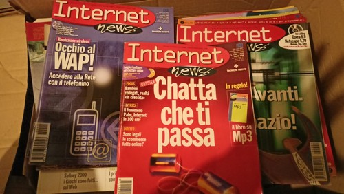 Internet news vari numeri - internet,