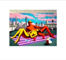 MARK KOSTABI - The silver lining - Il lato positivo serigrafia litografia giclee