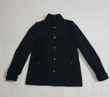 Giacca scamosciata foderata