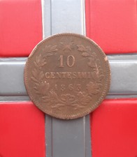 (£)   10 Centesimi 1863