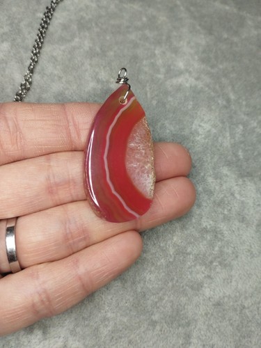 Collana acciaio ciondolo in - ,