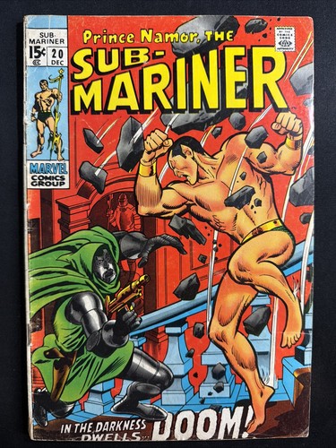 Sub mariner 1969 marvel - #20,