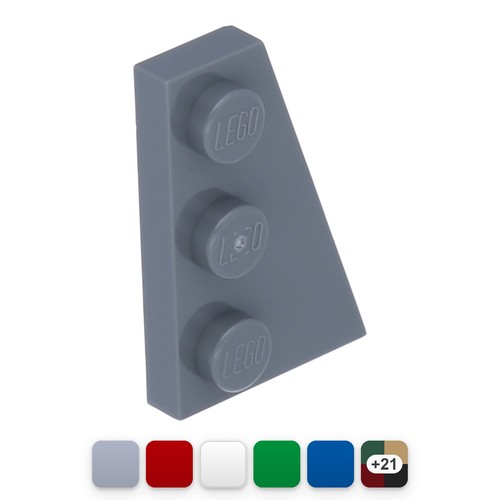 10x lego cuneo - piastra, 3x2