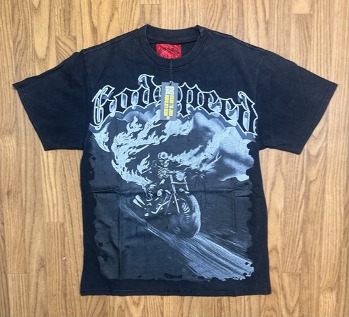 Shirt nera godspeed - t-shirt,