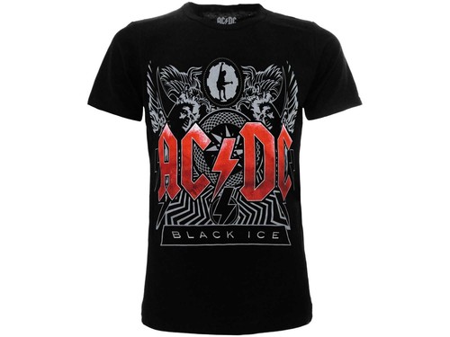 Shirt maglietta black - ac/dc, t-shirt