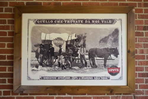 Levis quadro vintage antico