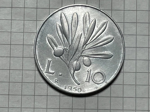 Lire del 1950 - lire, olivo