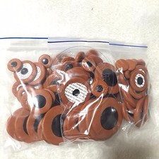 Set 3 cuscinetti sax alti+tenore+soprano ottimi vera pelle materiale buono