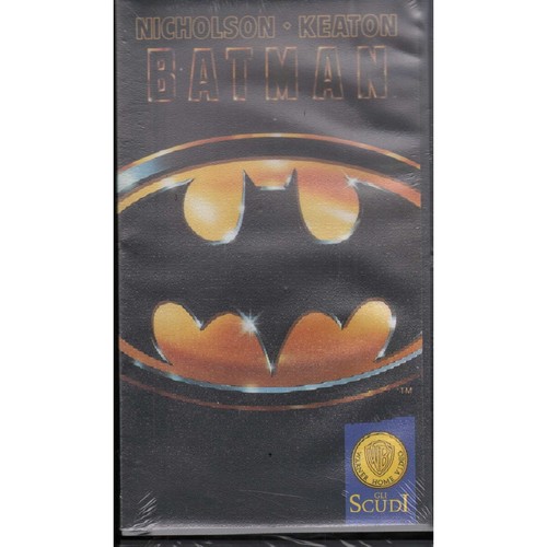 Batman vhs tim burton - burton, univideo