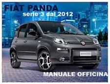FIAT PANDA terza serie -  dal 2012 - MANUALE OFFICINA - in italiano 