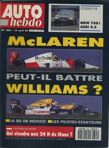 Auto hebdo 825 - auto, n°825