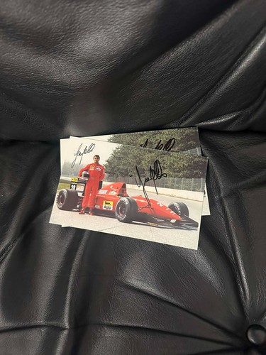 Scheda autografa ufficiale