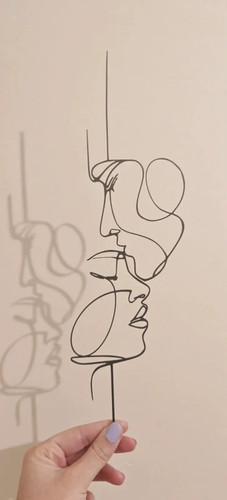 Scultura moderna bacio - , nuova