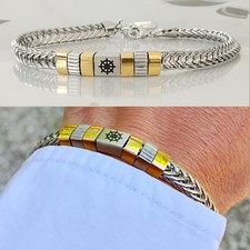 bracciale uomo catena in
