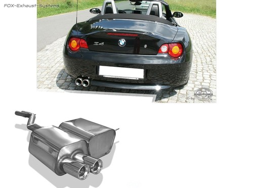 Scarico sportivo bmw e85 - scarico, z4