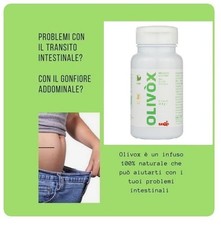 PROMO OLIVOX 2X60 CAPSULE Integratore per Gonfiore Addominale Gonfiore