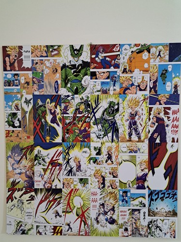 Quadro dragonball manga gohan - quadro,