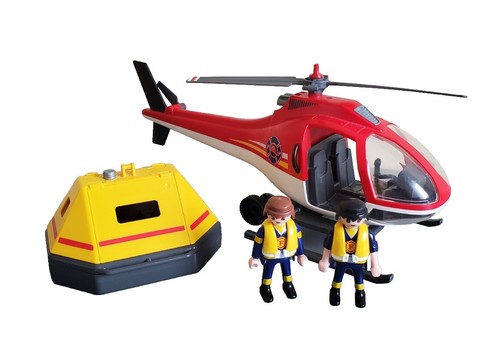 Playmobil elicottero pompieri