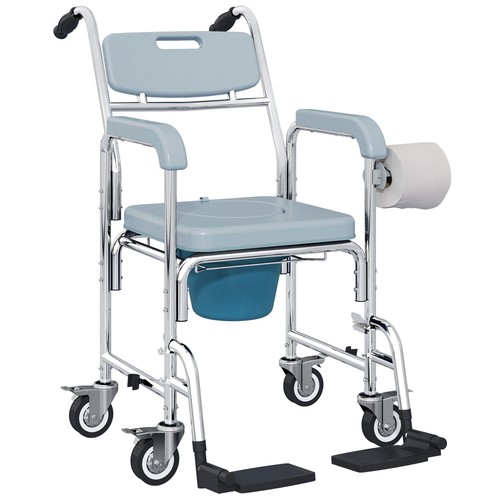 Homcom sedia doccia in - sedia, da