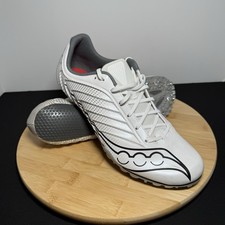 Scarpe Saucony Spitfire 5 Track Spike Uomo Taglia 10,5 Bianco/Nero