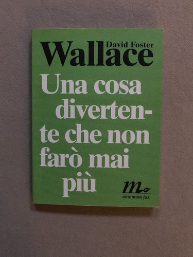 David foster wallace - -,