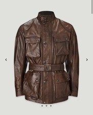 Giacca pelle moto Belstaff