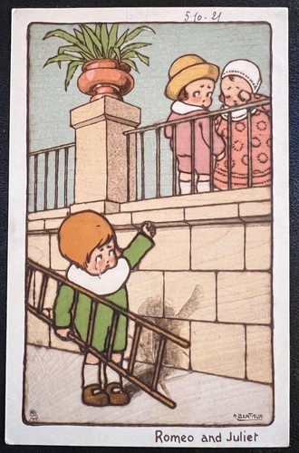 Cartolina serie kiddie - serie, "kiddie