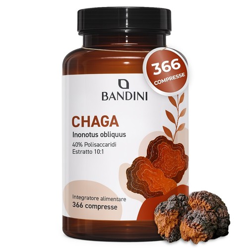 Bandini chaga 366 compresse - chaga,