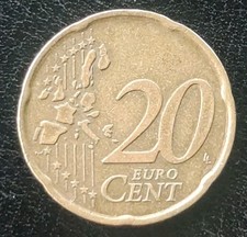 20 CENTESIMI REPUBBLICA  ITALIA  ANNO 2002 