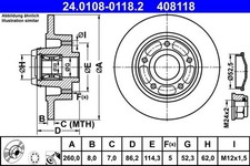 Brake discs Renault Clio IV