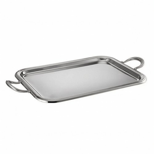 Vassoio acciaio inox con - in,