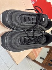 Scarpa Nike Air Max 97 Black/White Nere e Bianche Uomo Donna Taglia 44.5