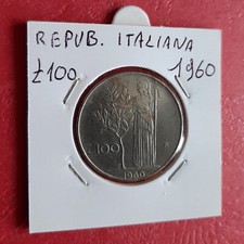100 Lire 1960 Minerva 1° tipo