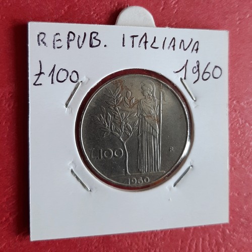100 lire 1960 minerva - 1960,